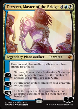Tezzeret, Master of the Bridge War of the Spark